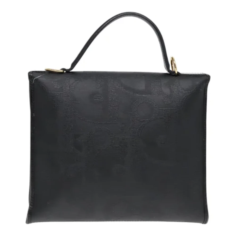 Dior Vintage Pre-owned Canvas dior-bags Black Dames