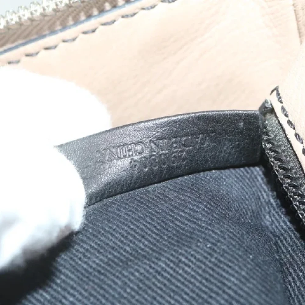 Loewe Pre-owned Leather shoulder-bags Beige Dames