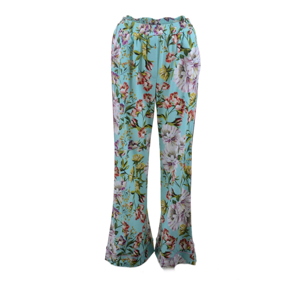 Dolce & Gabbana Bloemen damesbroek Multicolor Dames