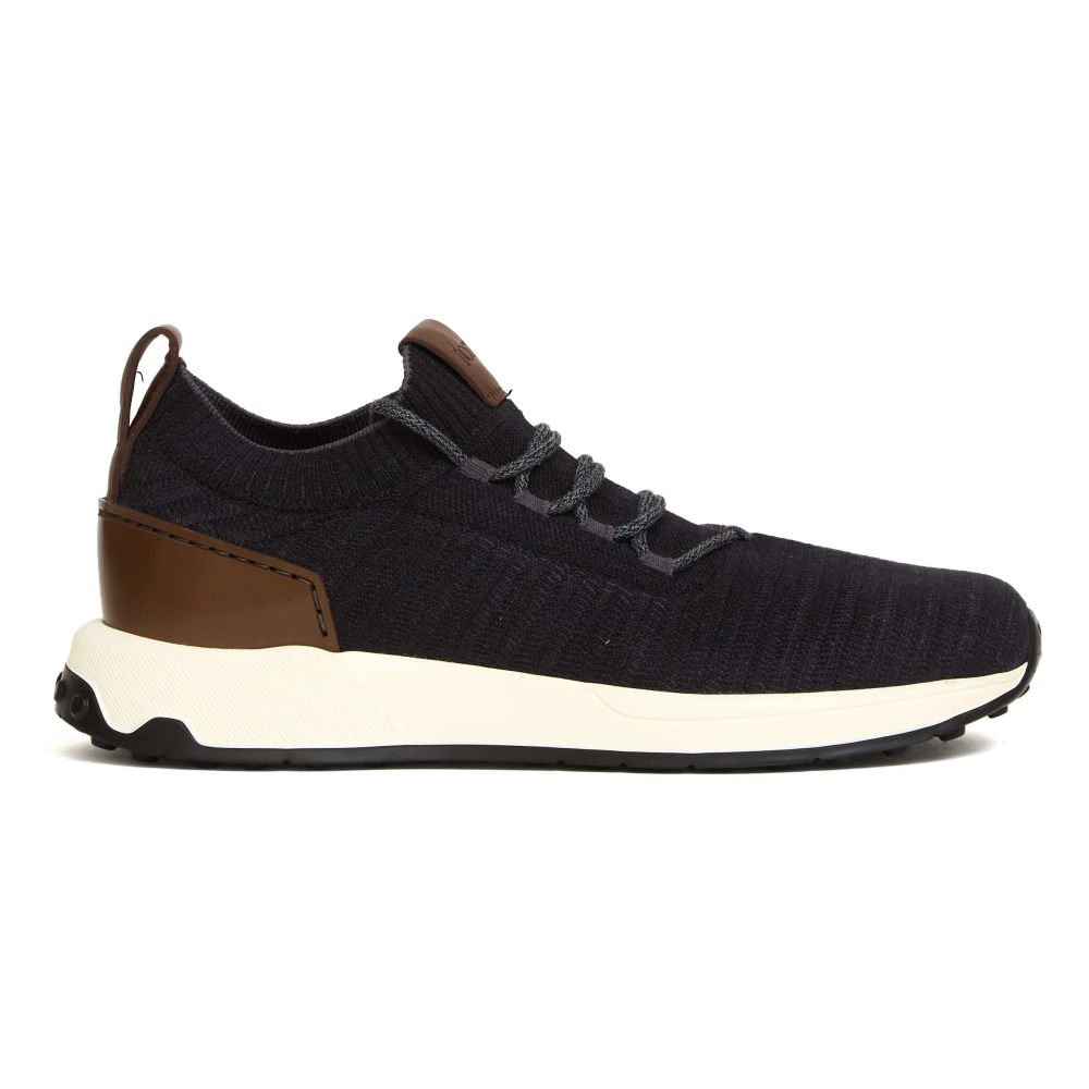 Tod’s Running Tessuto Maglia Stretch Heren Schoenen Blauw
