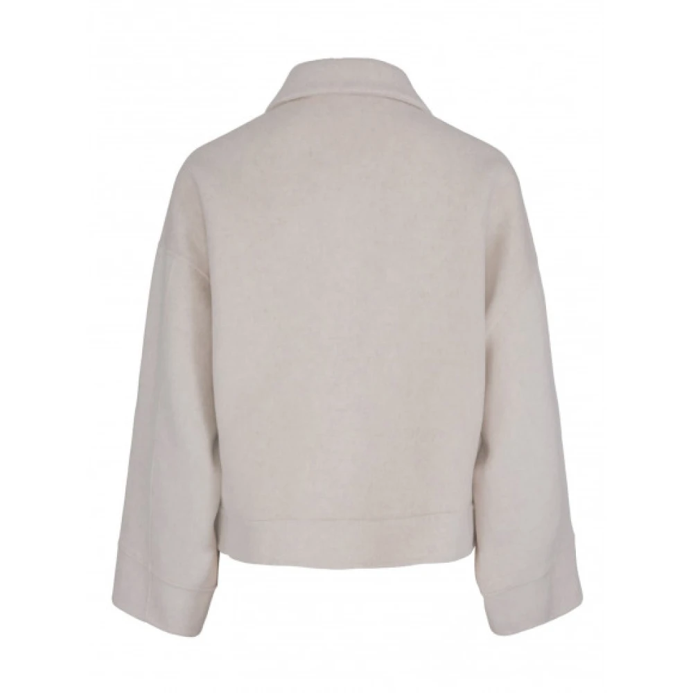 One & Other Stijlvolle wollen jas Beige Dames