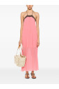 robe-midi-bicolore-crinkle-chic