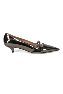 Elegant Silverklack Pumps