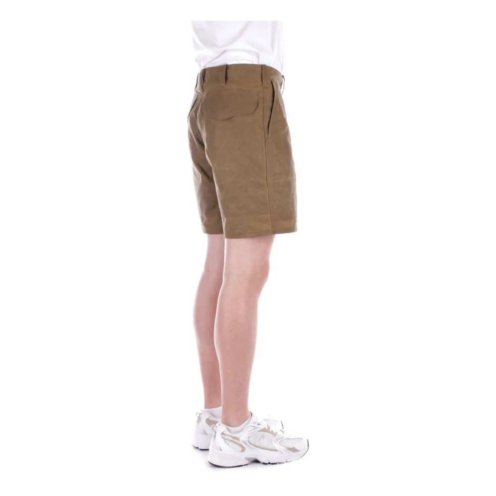 Filson Bruine Shorts Rits Sluiting Zijzakken Brown Heren