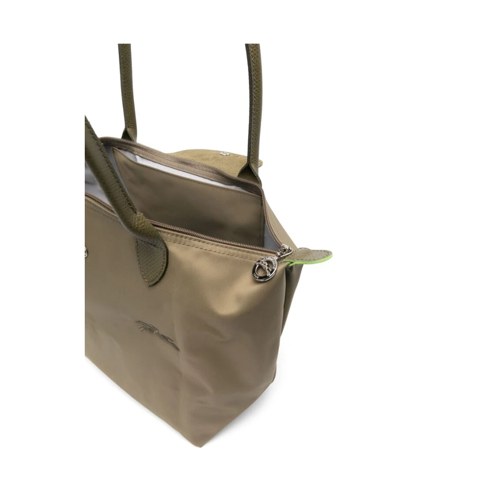 Longchamp Olijfgroene Lichtgewicht Schoudertas Green Dames