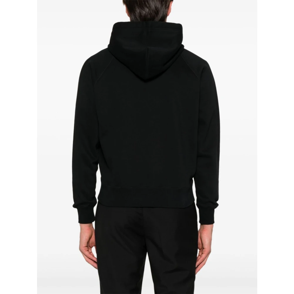 Tom Ford Zwarte hoodie met zakken Black Heren
