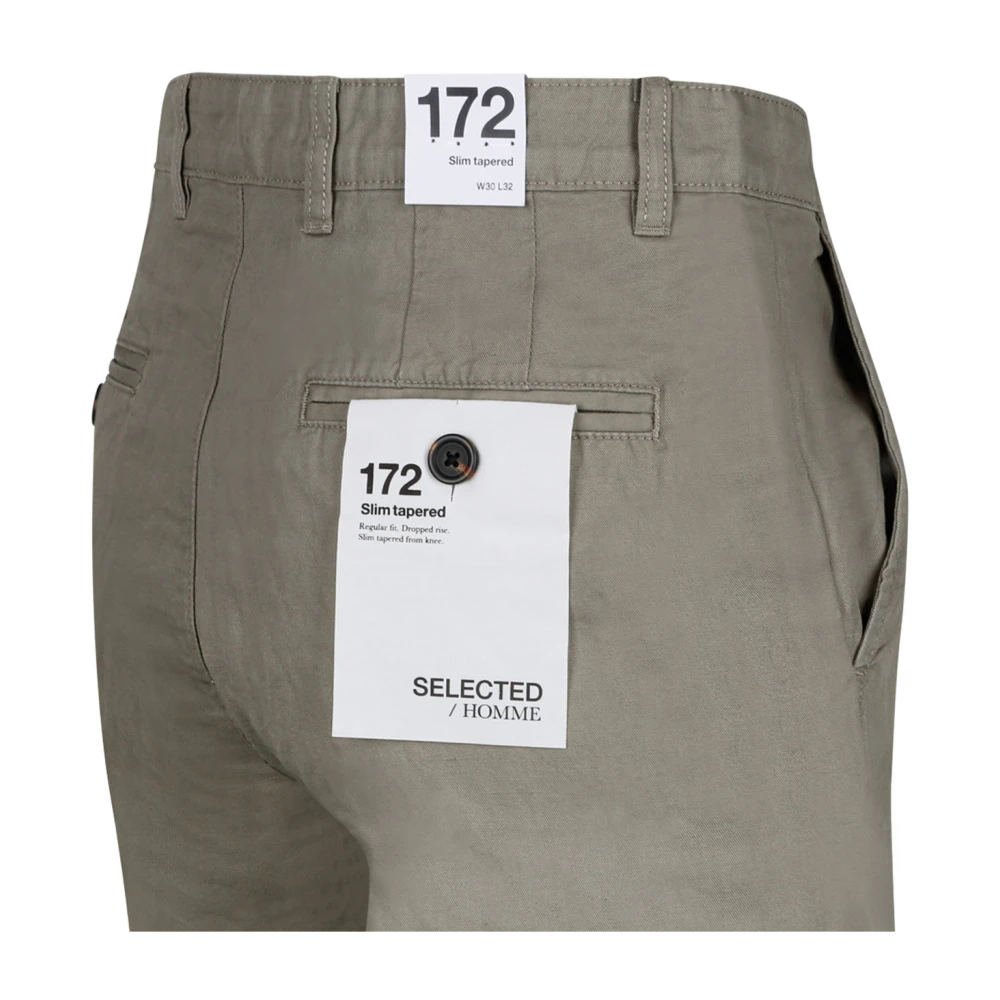 Selected Homme Chinos Gray Heren