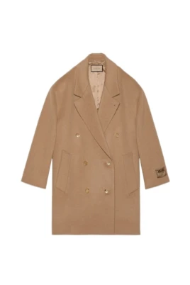 Embroidered Label Coat