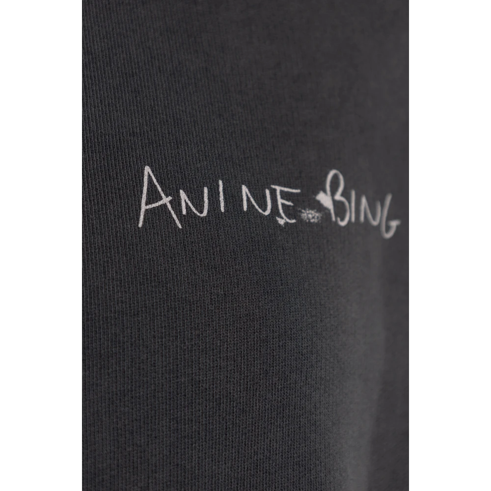 Anine Bing Sweatshirt 'Jaci' Gray Dames