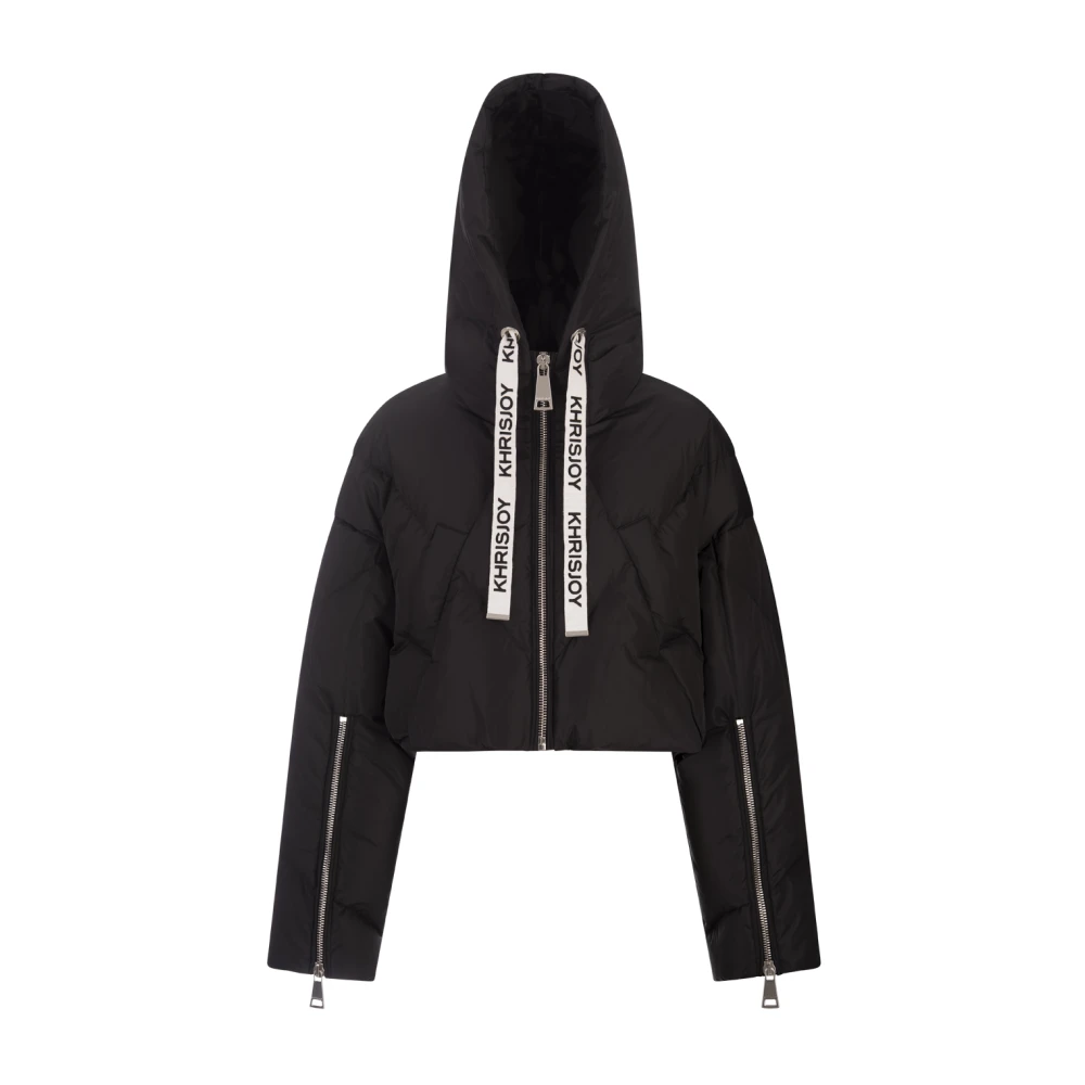 Black Down Feather Coat - Khrisjoy - Modalova