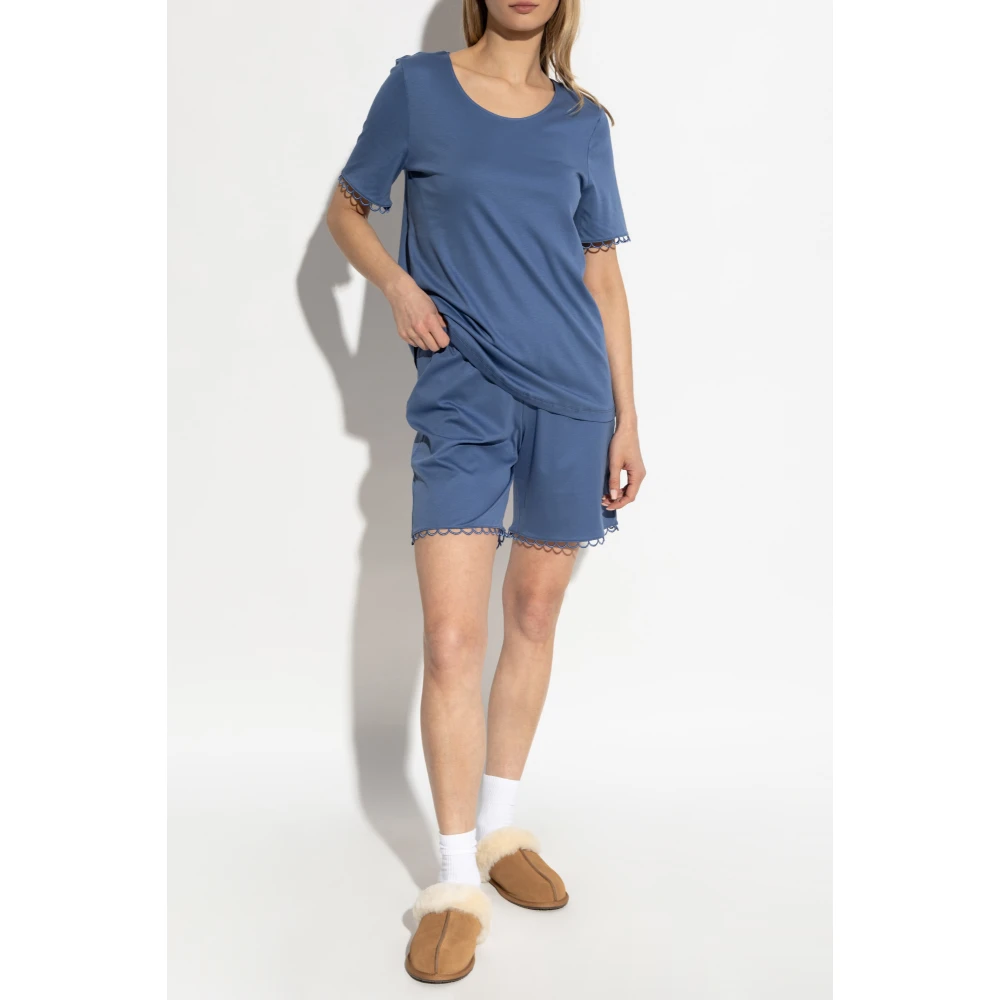Hanro Pyjama's Anouk Blue Dames