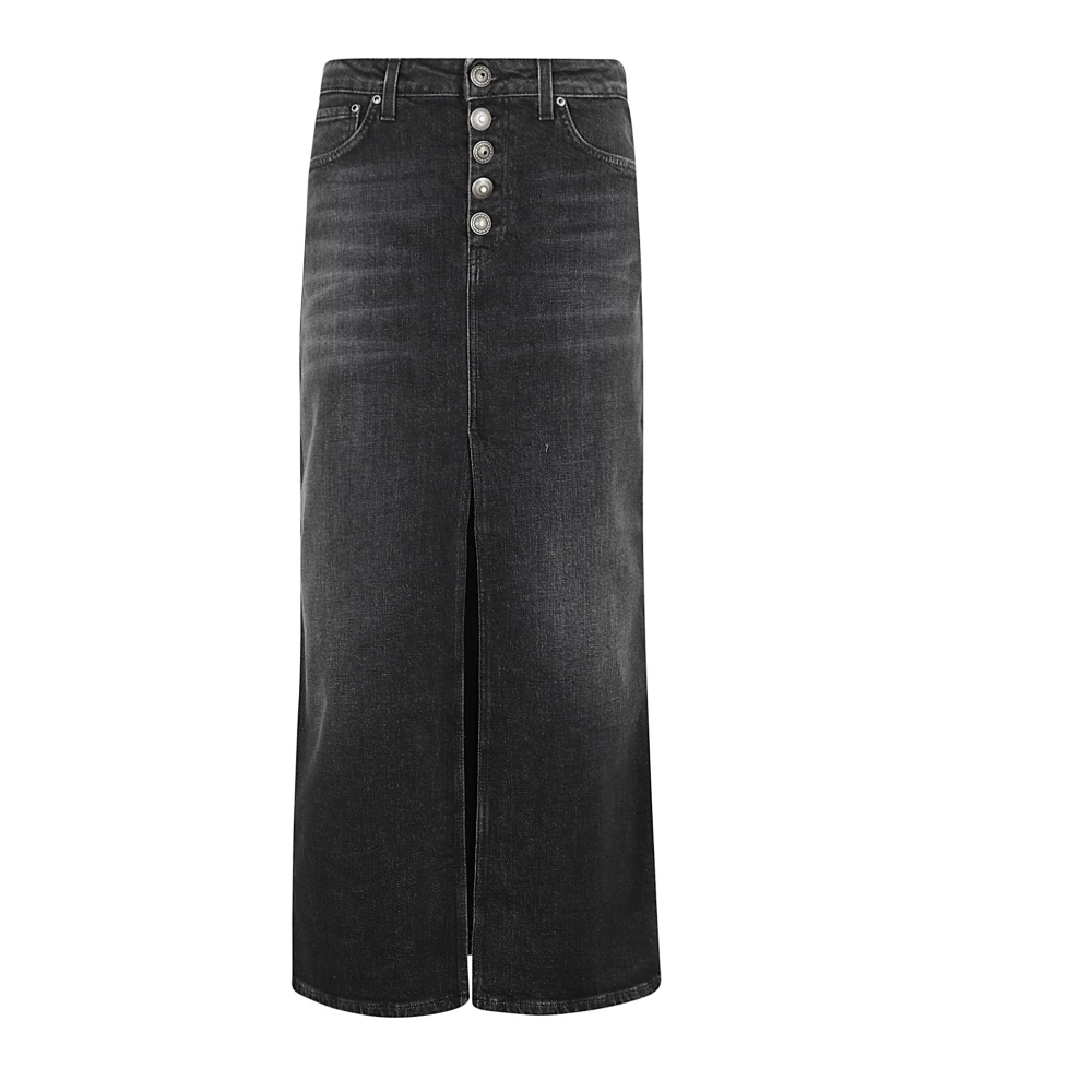 Dondup Modieuze Rok voor Vrouwen Black Dames