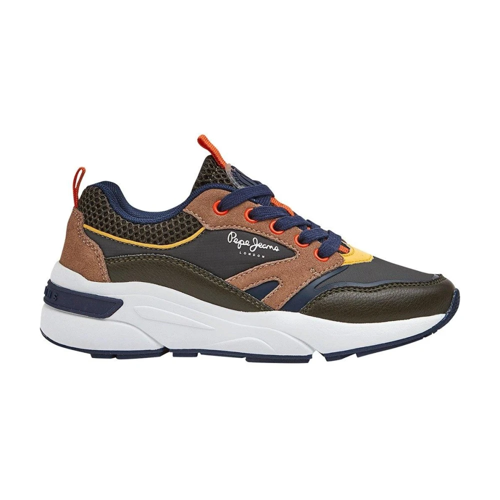 Pepe Jeans Boys Brown Trainers - Kids Sneakers - 36 Eu - Kids