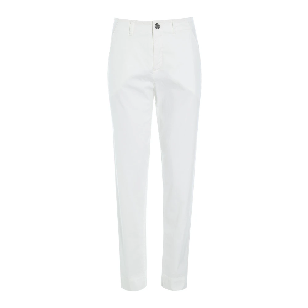 Bitte Kai Rand Witte Klassieke Slim Fit Broek White Dames