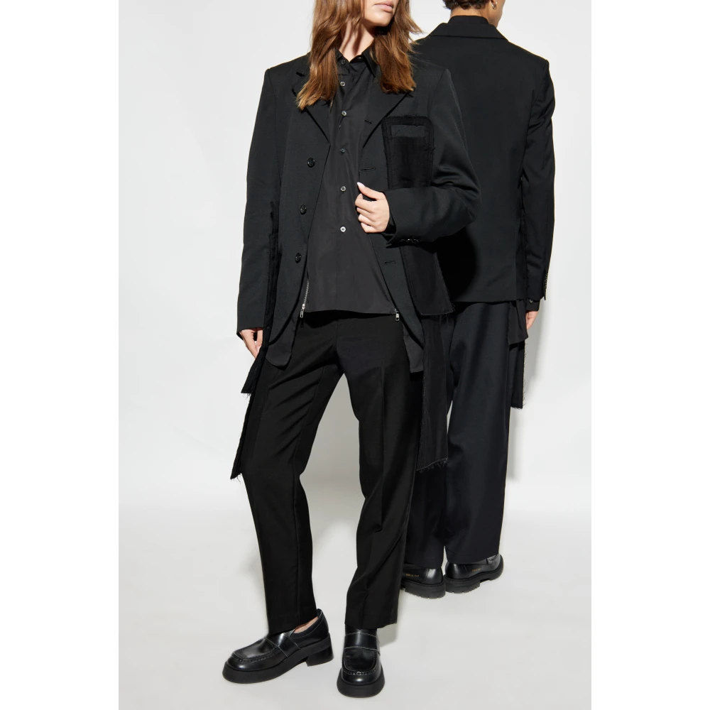 Comme des Garçons Wollen blazer Black Heren