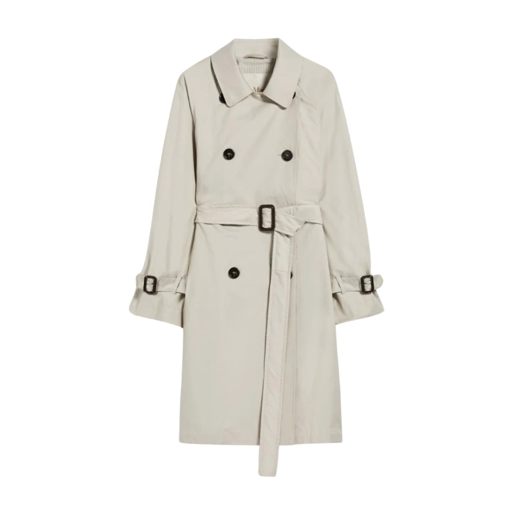 Max Mara Katoenen jassen en trenchcoats White Dames