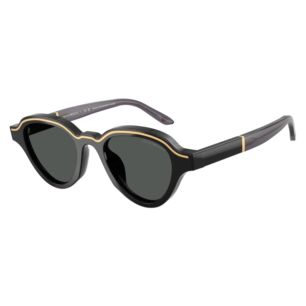 Emporio Armani Herren Schwarz Accessories, K, 47 Mmgröße: