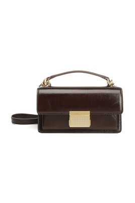 brown-foldover-top-handle-shoulder-bag