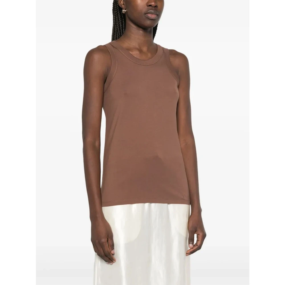 Loulou Studio Stijlvolle Tanktop voor Vrouwen Brown Dames