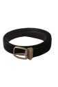 ceinture-en-velours-noir-avec-boucle-en-or