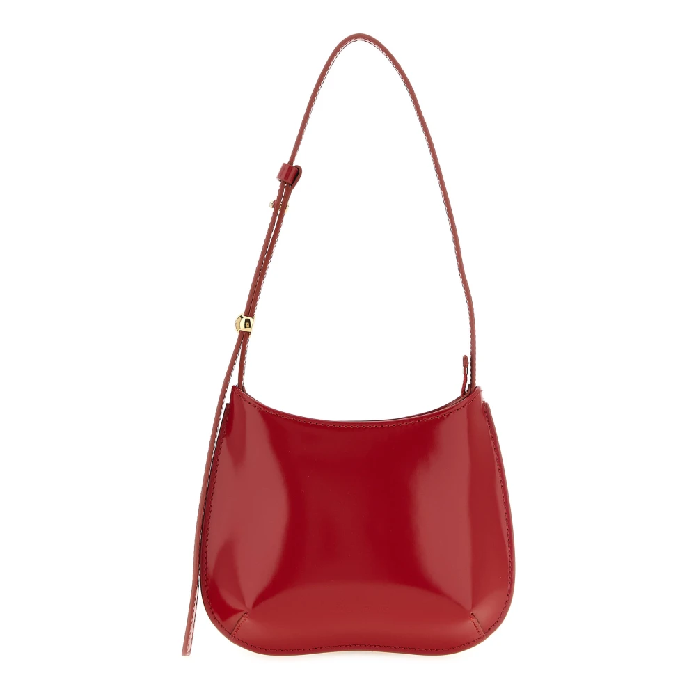 Jacquemus Women's Red Shoulder Bags, One Size, Le Petit Bisou Shoulder Bag