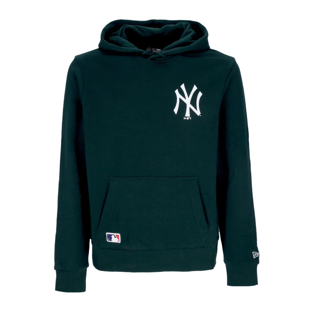 New era MLB Essentials Donkergroene Hoodie Green Heren