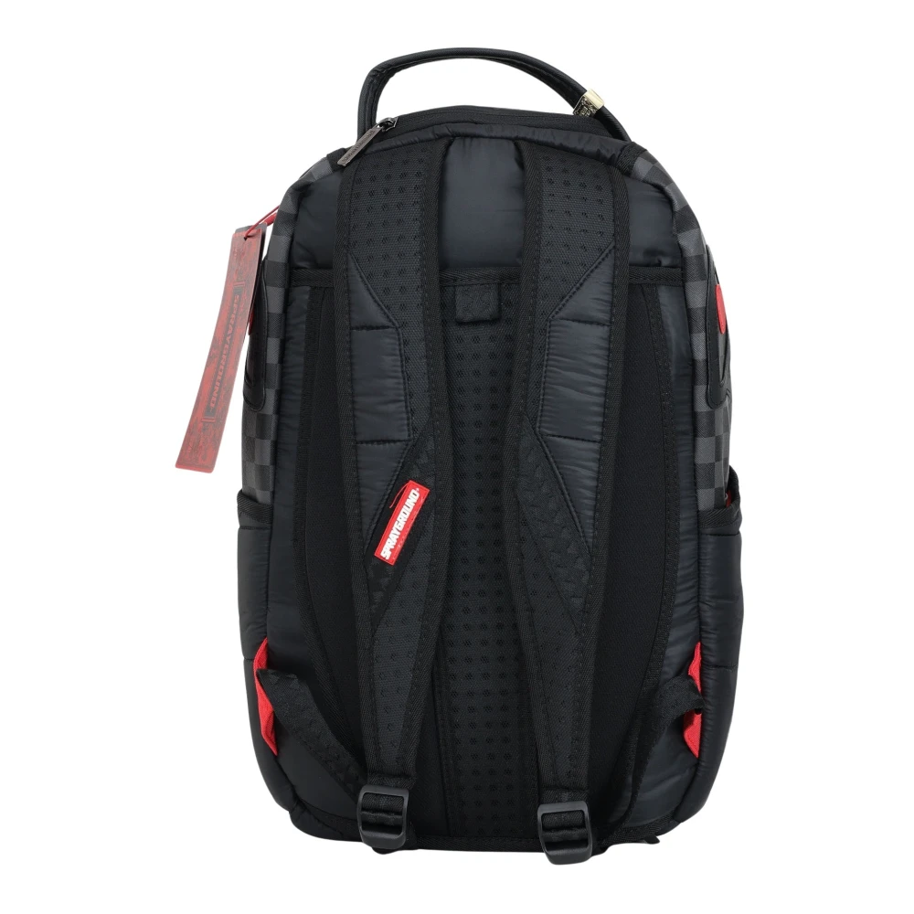 Sprayground Zwarte Puffer Dlxsf Rugzak Black Unisex
