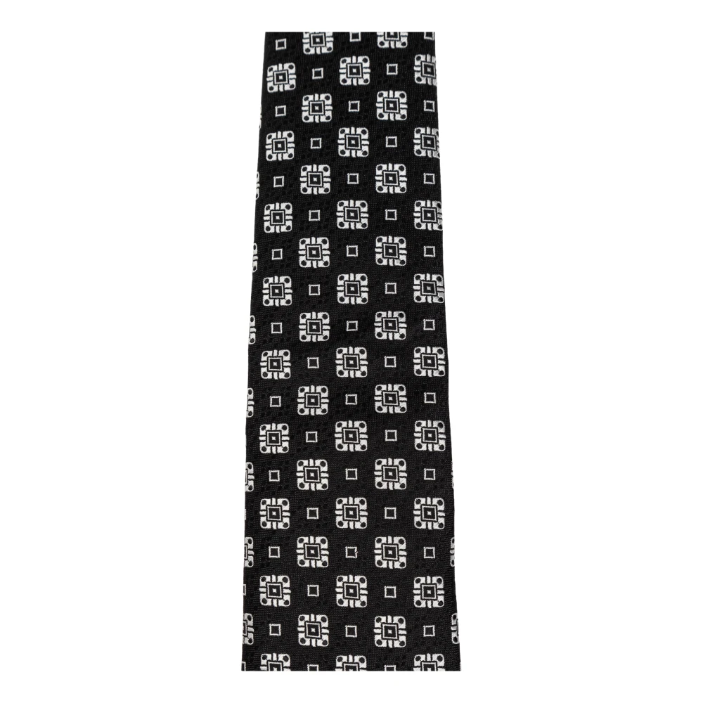Dolce & Gabbana Gestreepte stropdas Black Heren