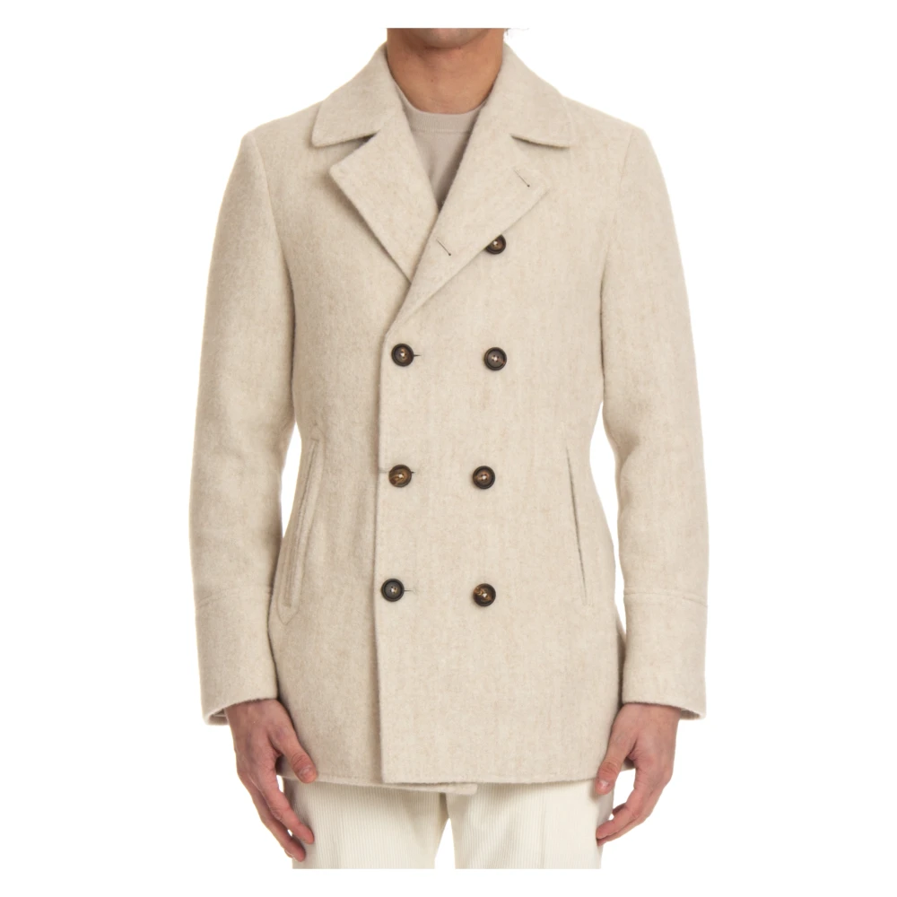 Coats > Double-Breasted Coats - - Eleventy - Modalova