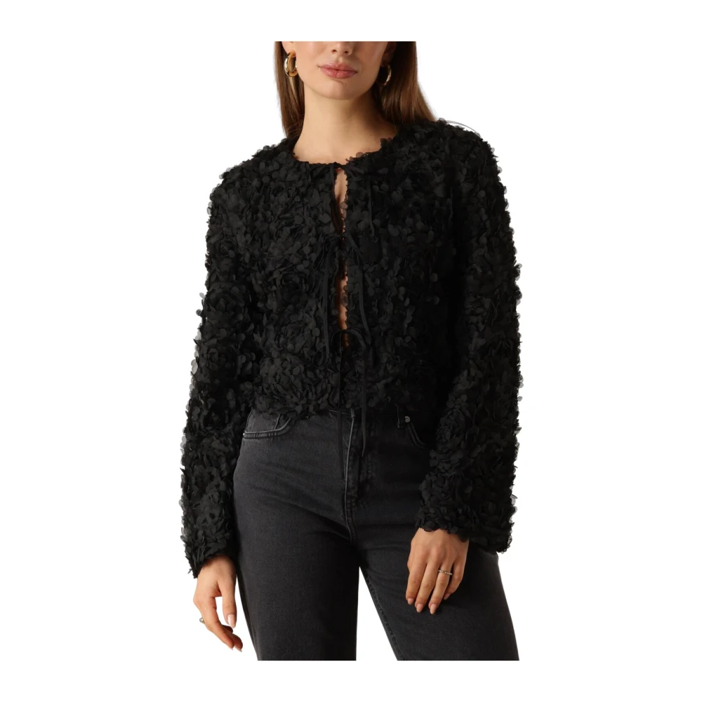 Y.A.S Zwarte Jas voor Vrouwen Black Dames