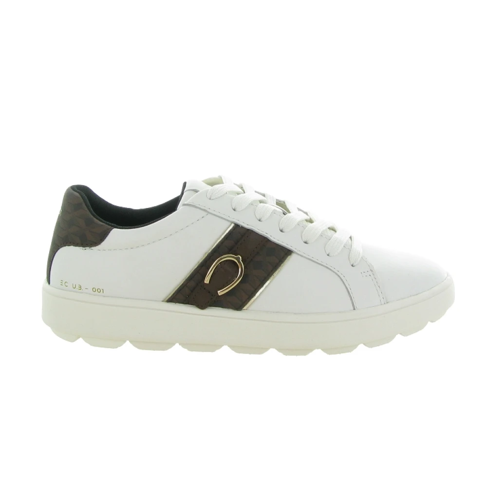 Geox Spherica Ecub Stijlvolle Schoenen Dames Schoenen Wit