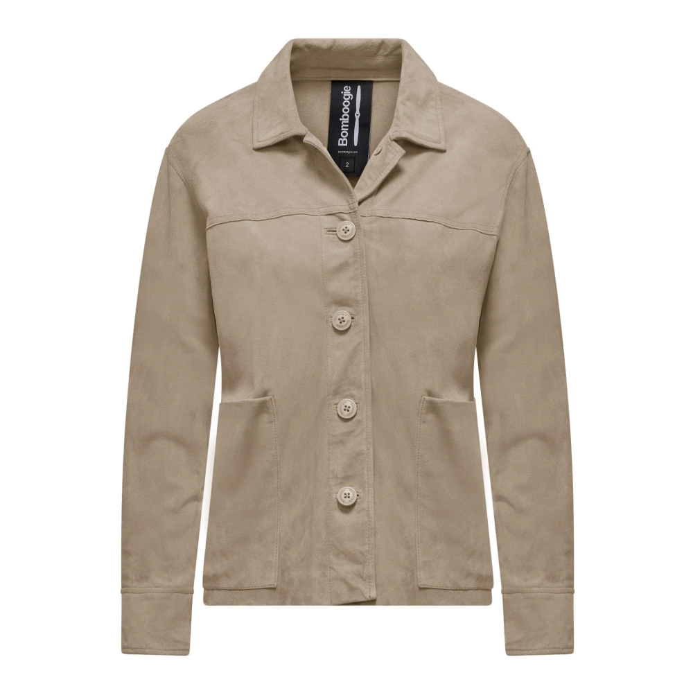 Jackets > Leather Jackets - - BomBoogie - Modalova
