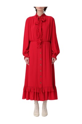 elegant-red-ruffled-midi-dress