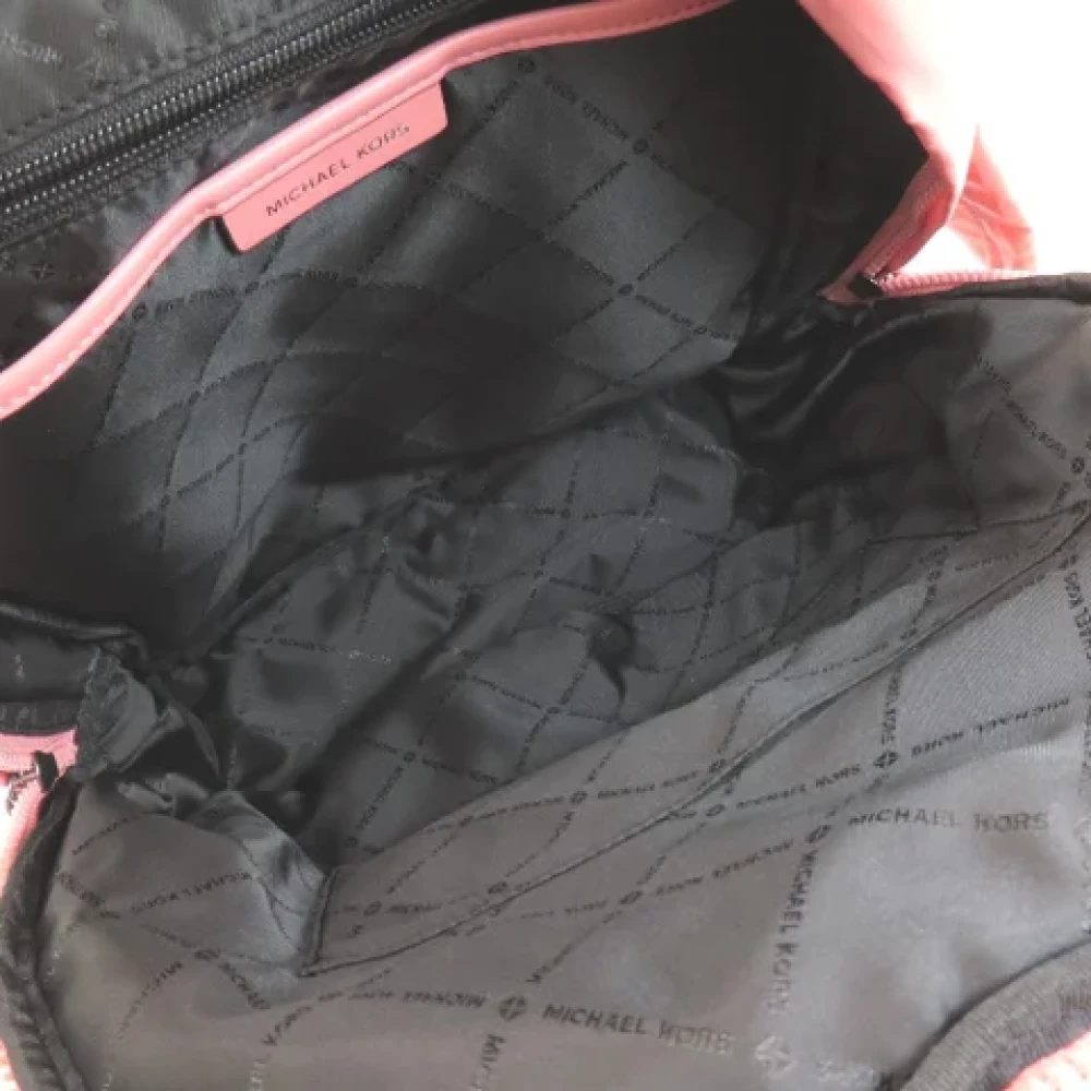 Michael Kors Pre-owned Fabric backpacks Pink Dames