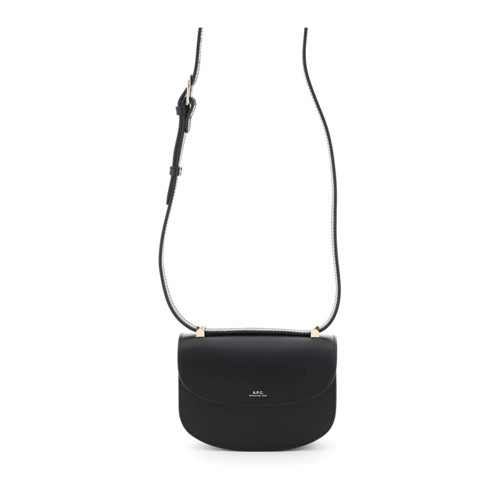 A.p.c. Geneve Mini Crossbody Tas Black Dames