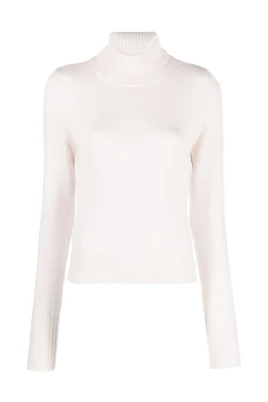Sweater med detaljerad ryggöppning