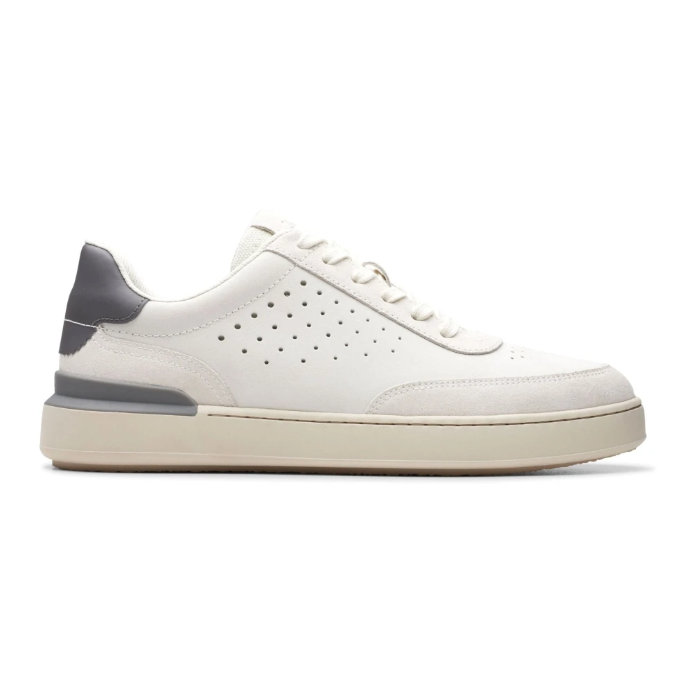 Clarks Courtlite Run Sneaker Heren Schoenen Wit