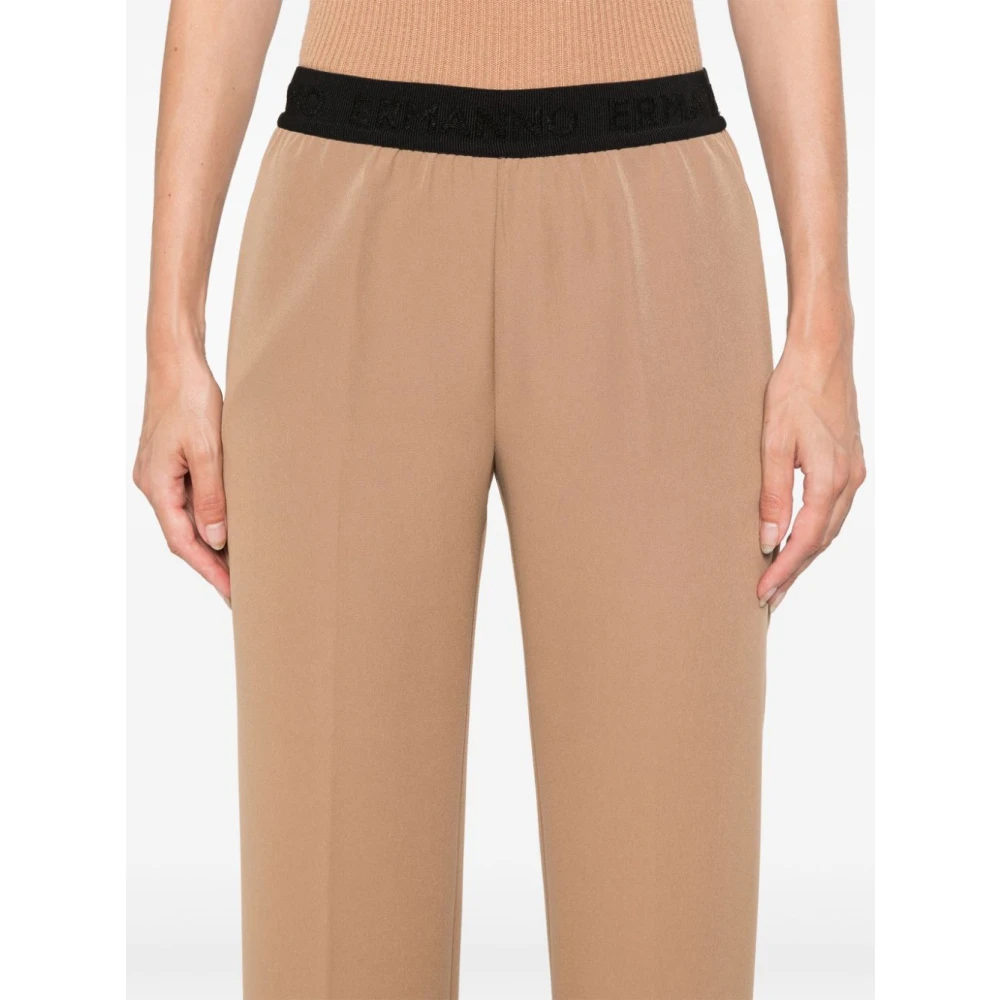 Ermanno Scervino Kameelbroek Brown Dames