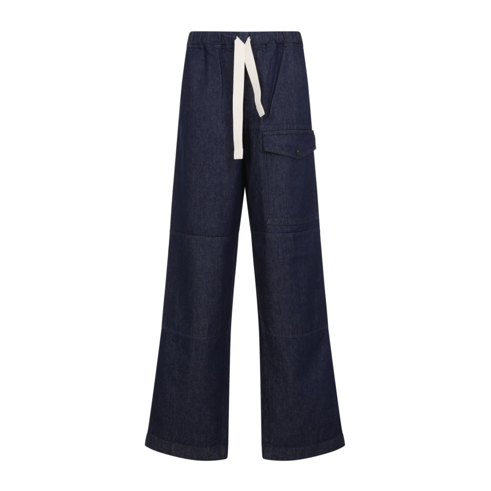 Dries Van Noten Denim Mode Jeans Blue Heren