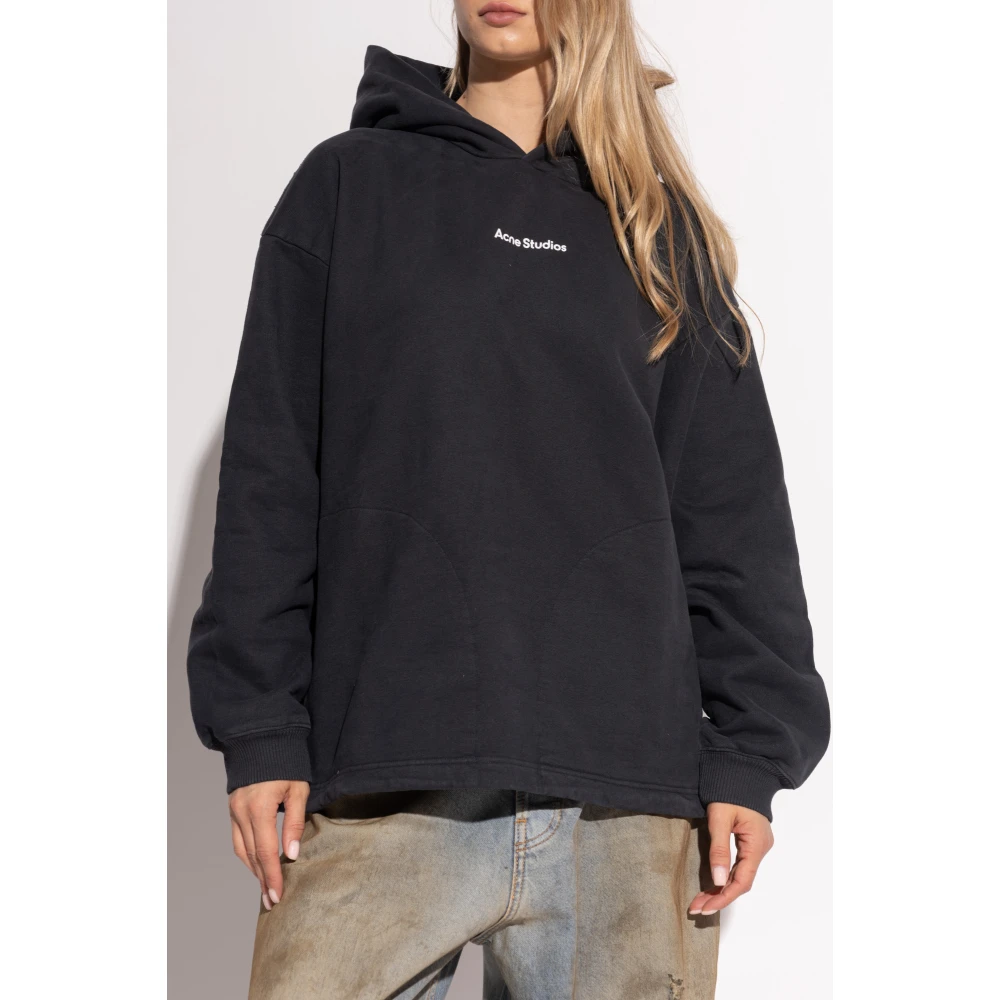 Acne Studios Hoodie Black Dames