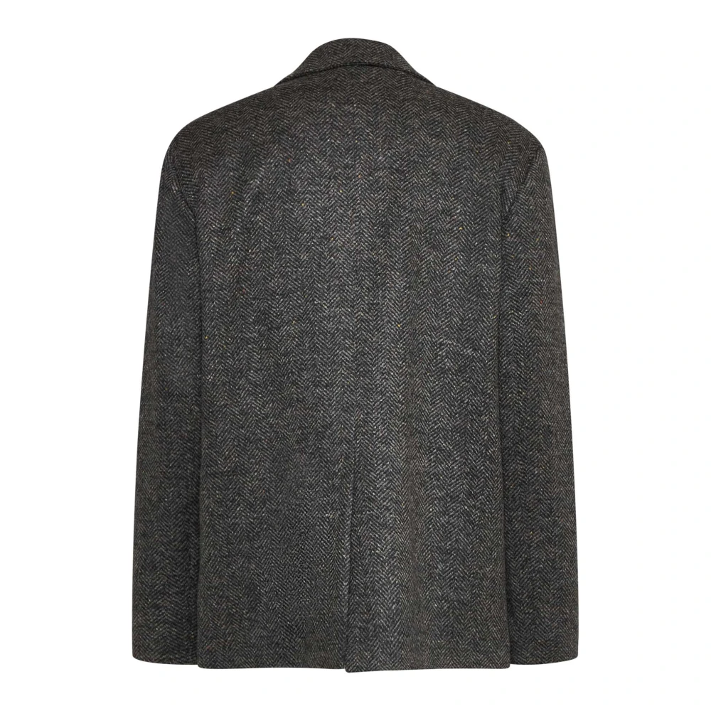 Kaos Technische Zwarte Jas met Capuchon Brown Dames