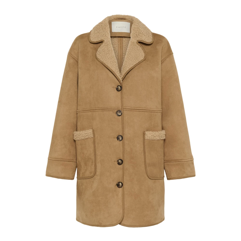 Coats > Single-Breasted Coats - - Kaffe - Modalova