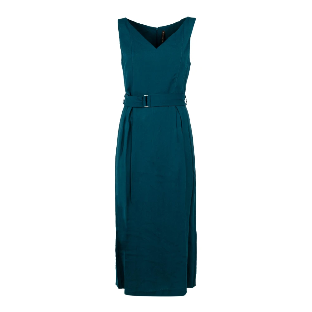 Manila Grace Elegante Groene Jurk voor Vrouwen Green Dames