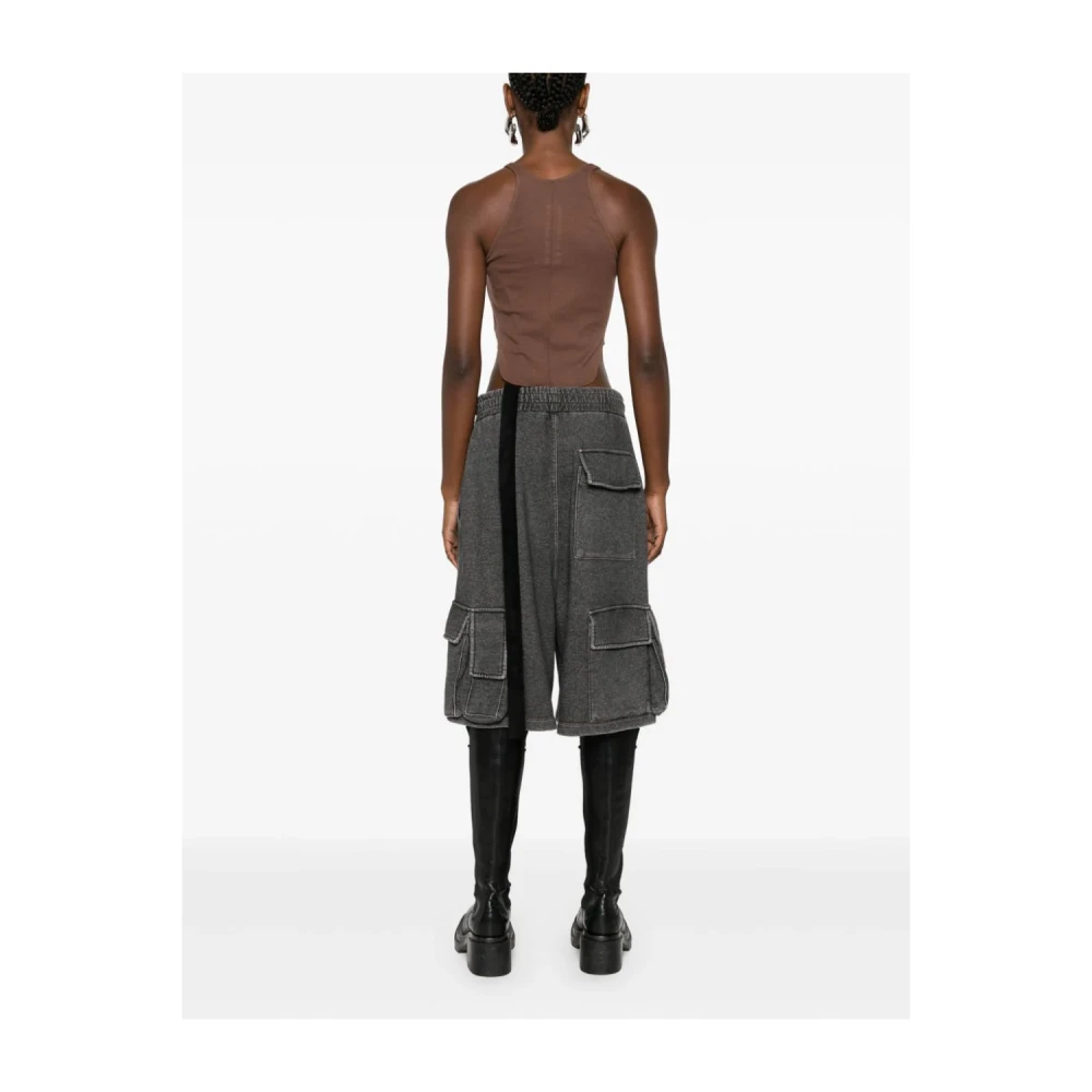 Rick Owens Bruine Tanktop met Ronde Hals van Katoen Brown Dames