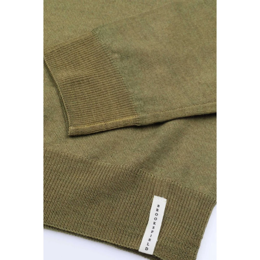 Brooksfield Stijlvolle Sweaters Collectie Green Heren