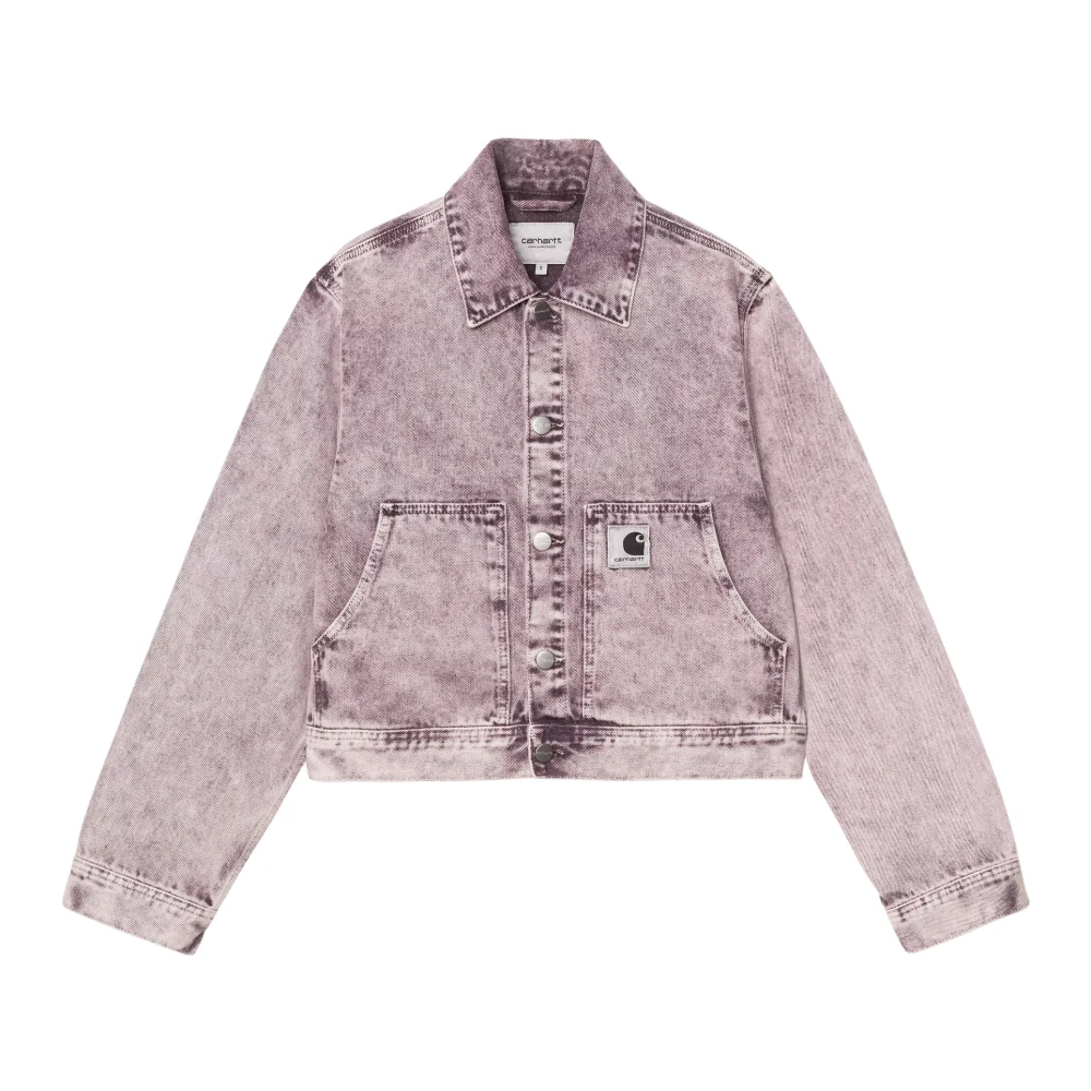 Carhartt Wip Women's Purple Arca Jacket - Denim Jackets - M - Jackets