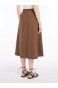 bruine-midi-rok-met-plooien