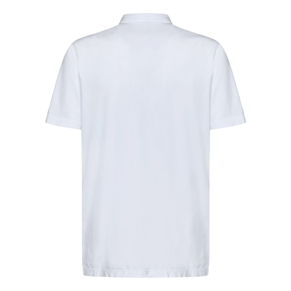 James Perse Witte T-shirts en Polos met knoopsluiting aan de voorkant White Heren