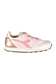 Pink Fabric Sneaker