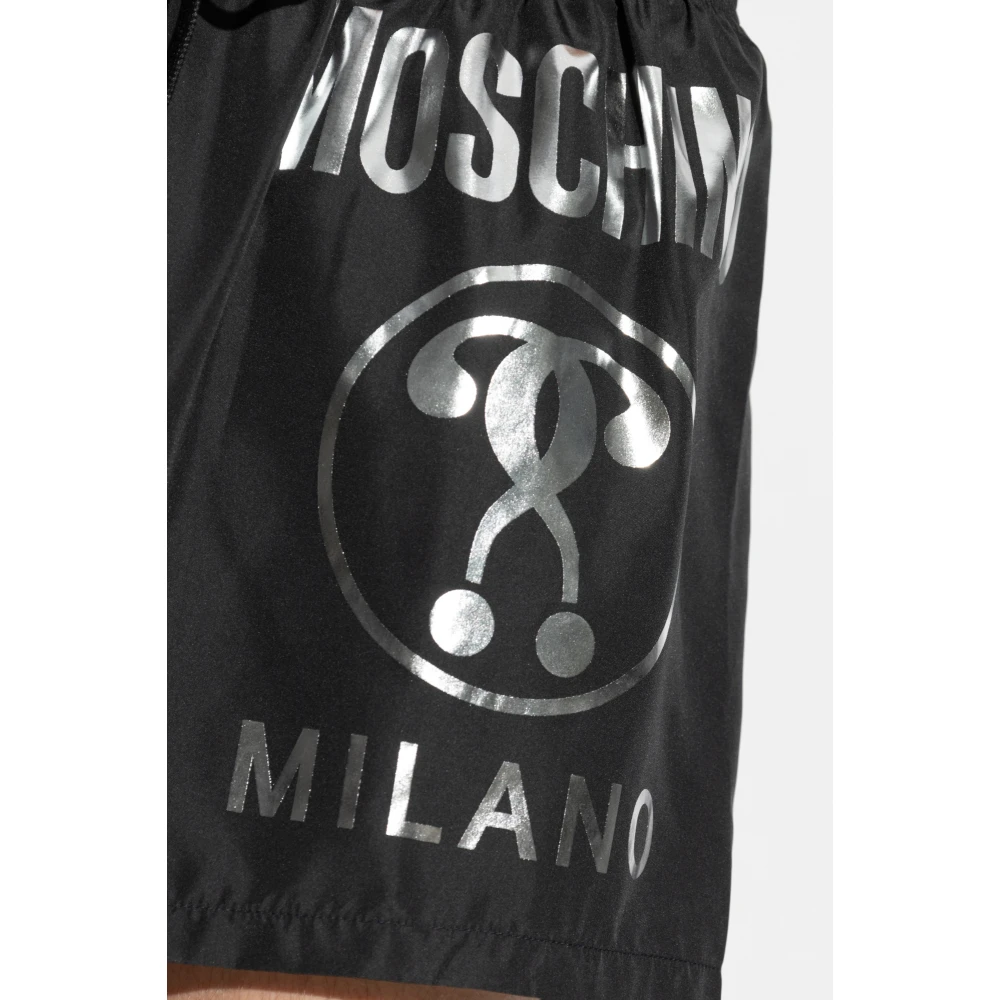 Moschino Zwembroek Black Heren